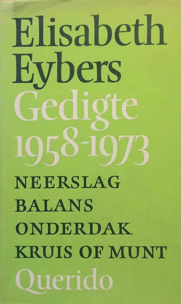EYBERS Elisabeth - Gedigte 1958-1973