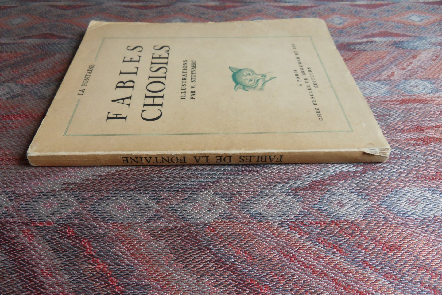 Fontaine, Jean de la. - Fables Choisies. - illustrations par V. Stuyvaert.
