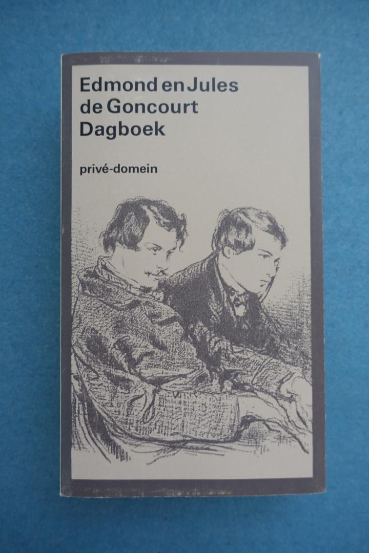 Goncourt, Edmond de & Jules de Goncourt - Dagboek (Privé-domein nr. 117)