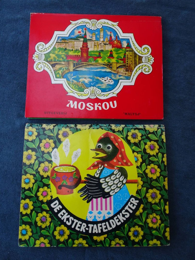 Osetrov, Jevgeni Ivanovitsj, I. Pjatkin & Lilia Majorowa. - Moskou/ De Ekster-Tafeldekster. 2 delen. Russische Volkssprookjes.