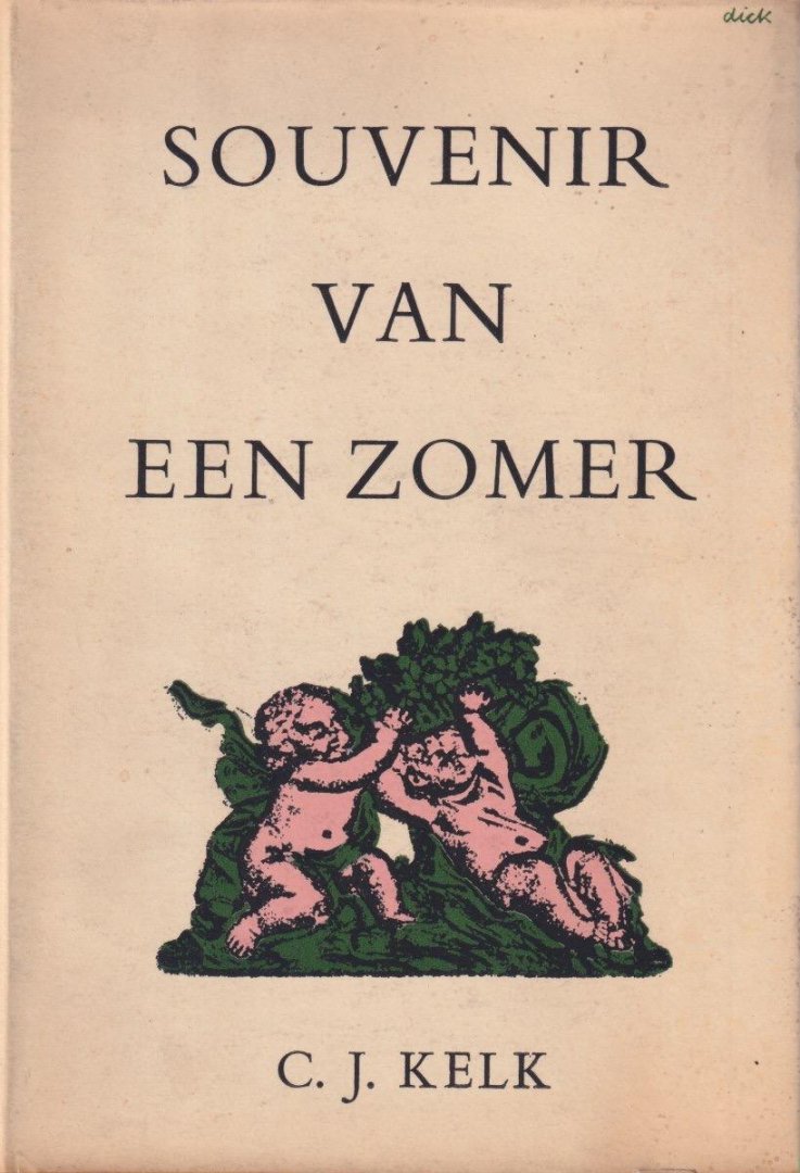 Kelk, C.J. - Souvenir van een zomer