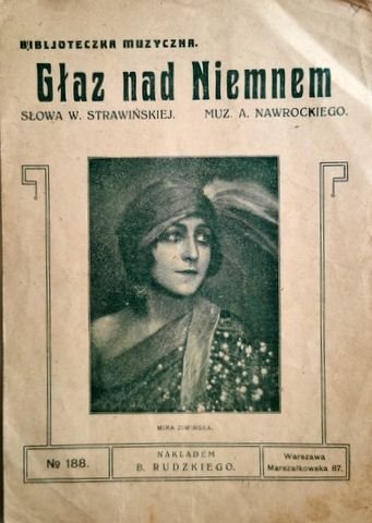 Nawrocki, A.A. und W. (Text) Strawinskiej: - Glaz nad Niemnem (Bibljoteczka Muzyczna. No. 188)