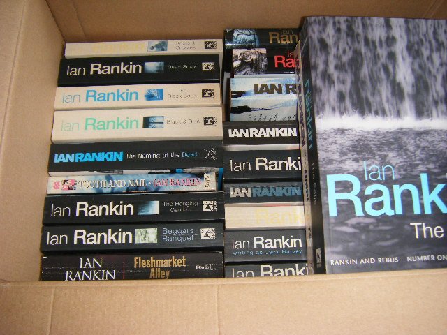 Rankin, Ian - 22 verschillende Engelstalige boeken. [Niet los te koop]