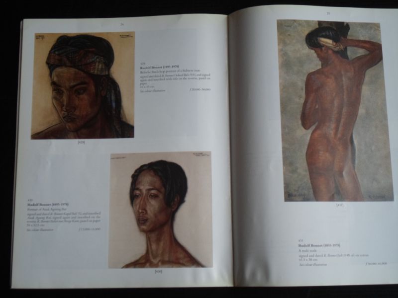 Catalogus Christie's - Indonesian Pictures, Watercolours, Drawings and and Etchings