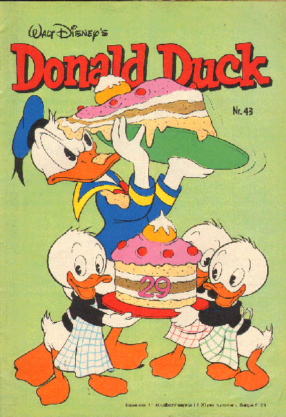 Disney, Walt - Donald Duck 1981 nr. 43, 23 oktober, Een Vrolijk Weekblad, goede staat
