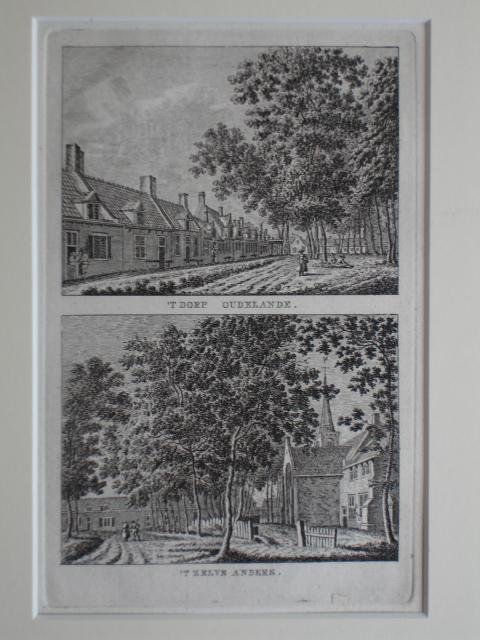 Oudelande. - T 'Dorp Oudelande. - T 'Zelve anders.