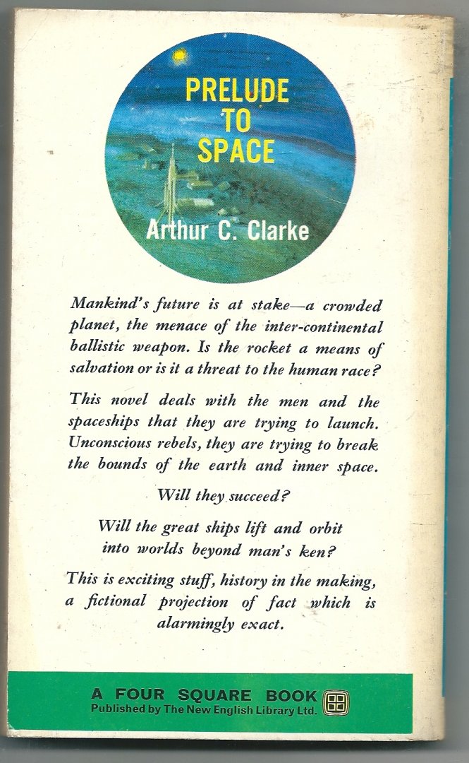 Clarke, Arthur C - Prelude to space
