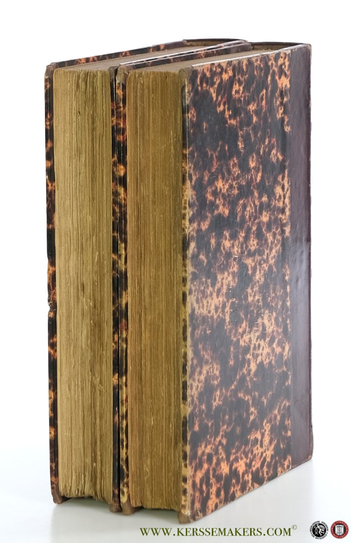 Nicolas, Auguste. - Etudes philosophiques sur le christianisme. 3e édition revue et corrigée avec soin, augmentée de l'approbation motivée de Mgr. Donnet Archevêque de Bordeaux, et de la lettre du R.P. Lacordaire à l'auteur. [ 2 volumes ].