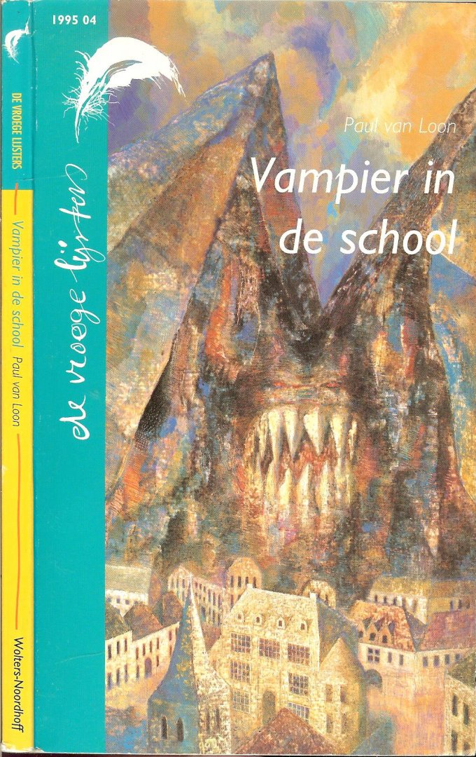 Loon, Paul van .. Omslagontwerp  Illustraties Frank ter Horst - Vampier in de school