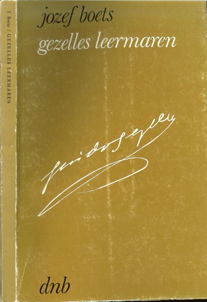 Boets, Jozef .. Directeur Prof Dr R.F. Lissens - Gezelles leermaren, Journalistiek werk uit 1881  .. Van Guido Gezelle  Nummer 5