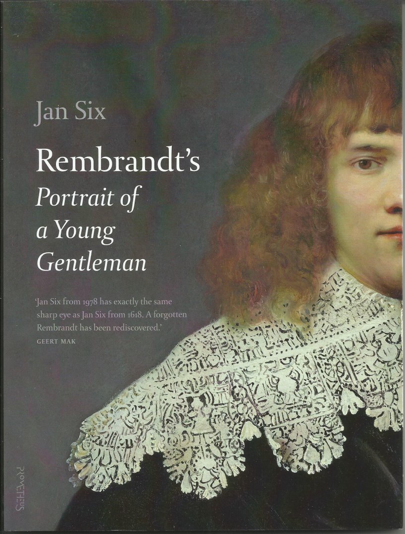 Six, Jan - Rembrandt's Portrait of a Young Gentleman