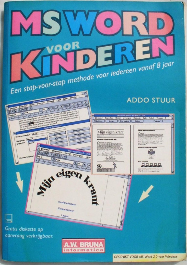 Stuur, Addo - MS Word voor kinderen / druk 1