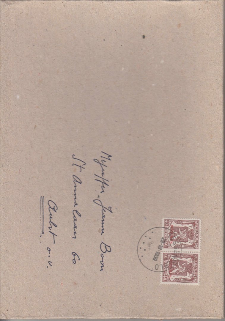 Boon, Louis Paul - Soldatenbrieven - 5 brieven aan zijn zuster 79/130