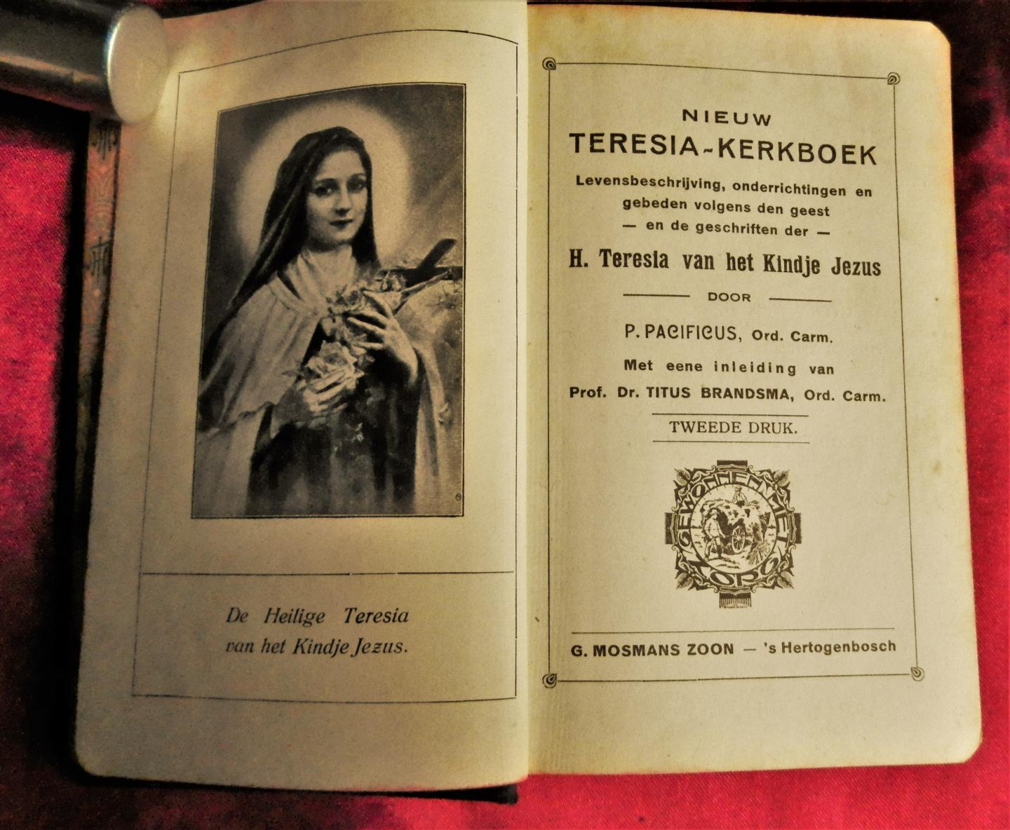 Brandsma, Titus / Pacificus, P. - Nieuw Teresia-Kerkboek