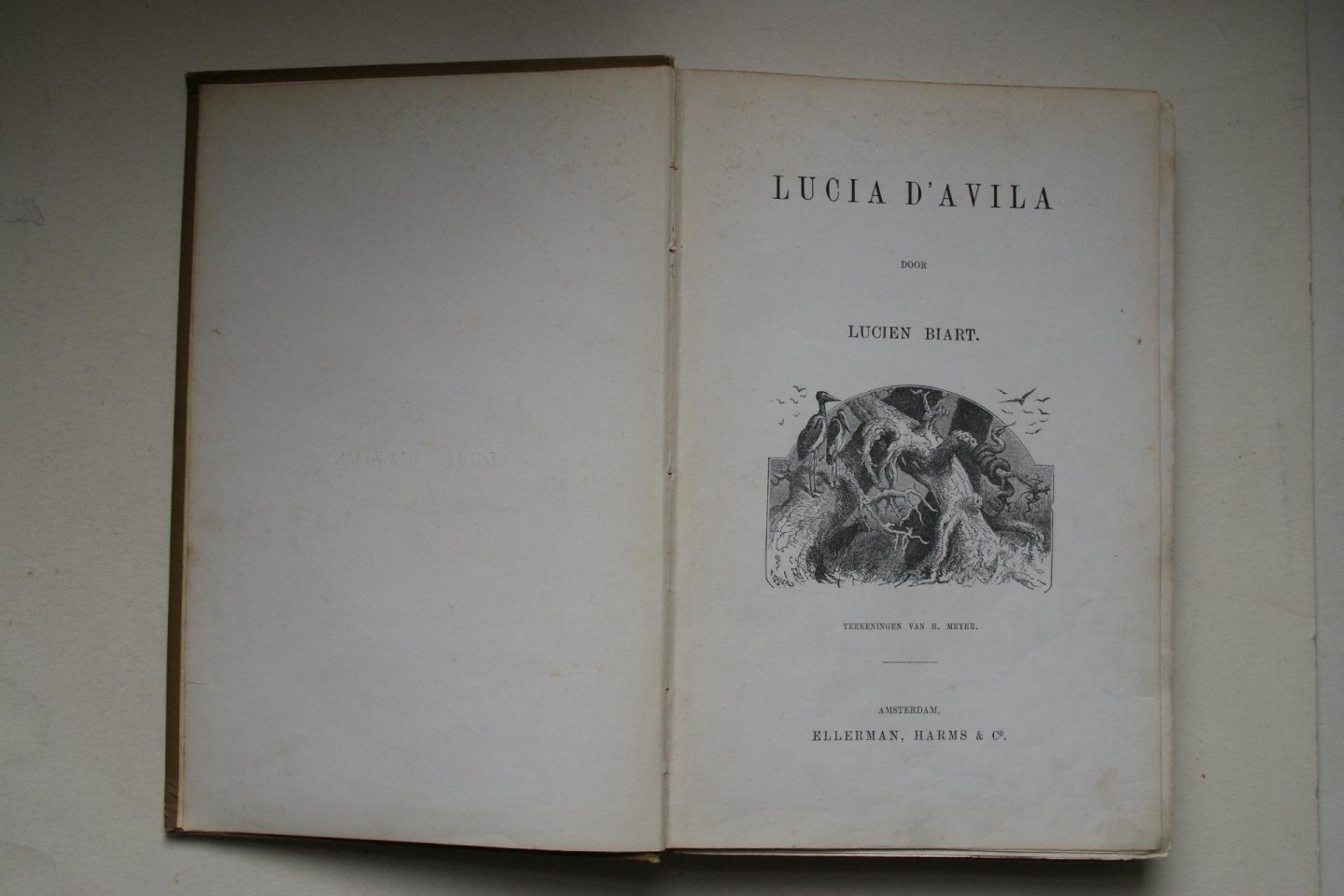 Biart, Lucien - LUCIA D'AVILA  met tekeningen van H. Meyer