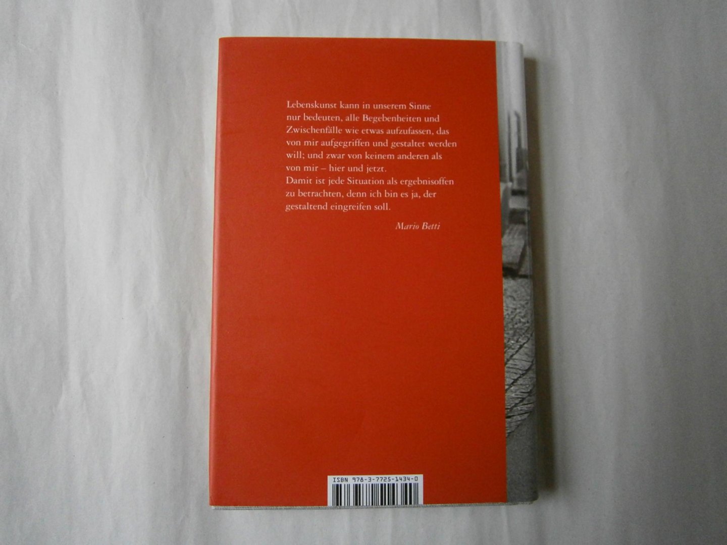 Betti, Mario - Lebenskunst als Lebenskraft