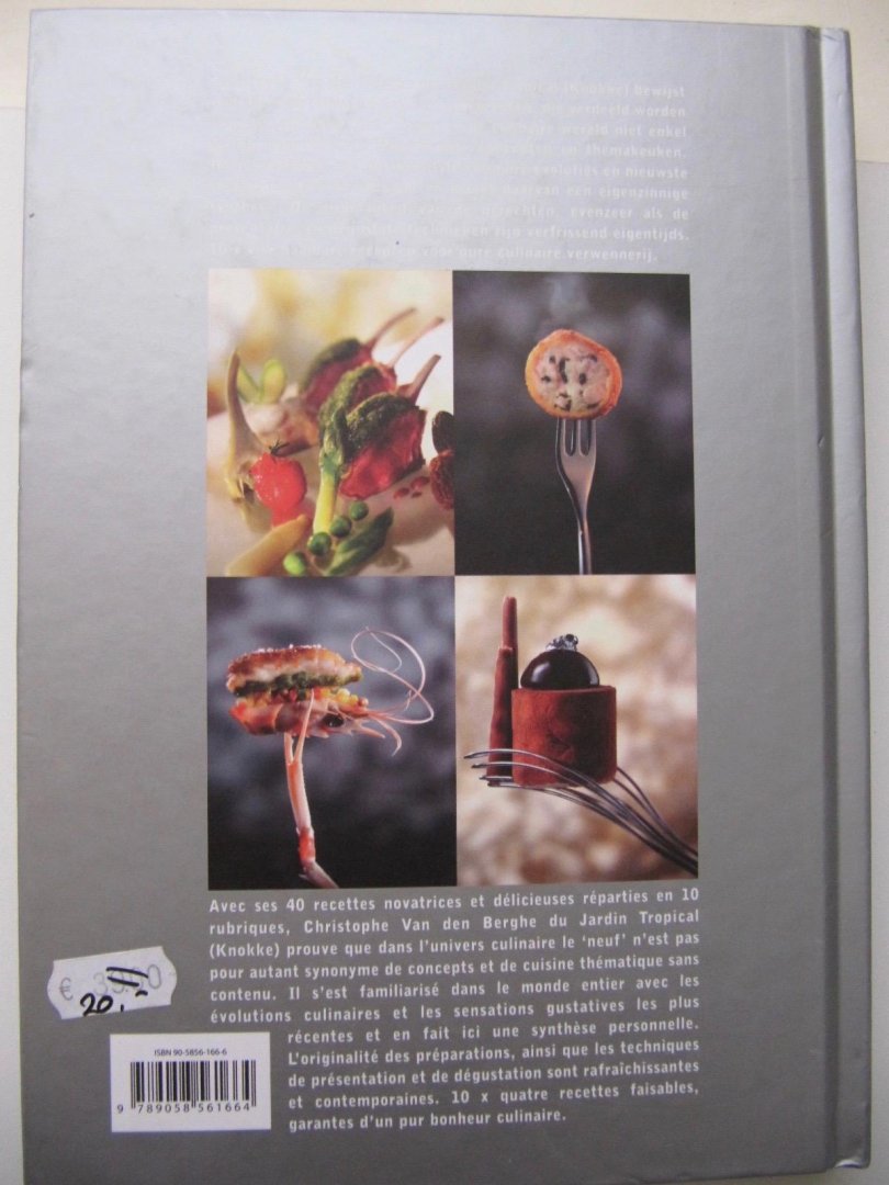 Berghe, C. van den - 10 x Restaurant Jardin Tropical (stichting kunstboek)