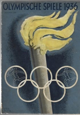  - Olympische Spiele 1936 offizielles Organ nummer 5 Berlin OKTOBER 1936 -OLYMPIAZEITUNG