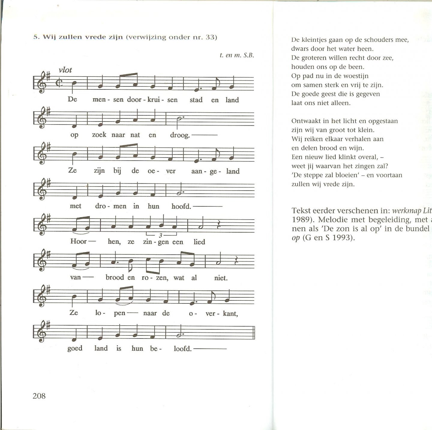 Bellemakers, Servaas ..  Omslagontwerp Cock Vermolen - Doorlopend    Stilstaan en zoeken het jaar rond mens waarben je , vertrouwen zal je redding zijn