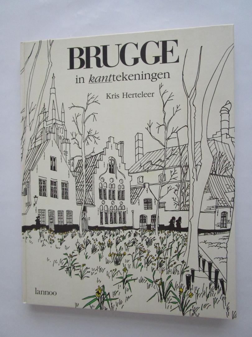 Herteleer, Kris  - tekst en (lijn)tekeningen - - Brugge in kanttekeningen