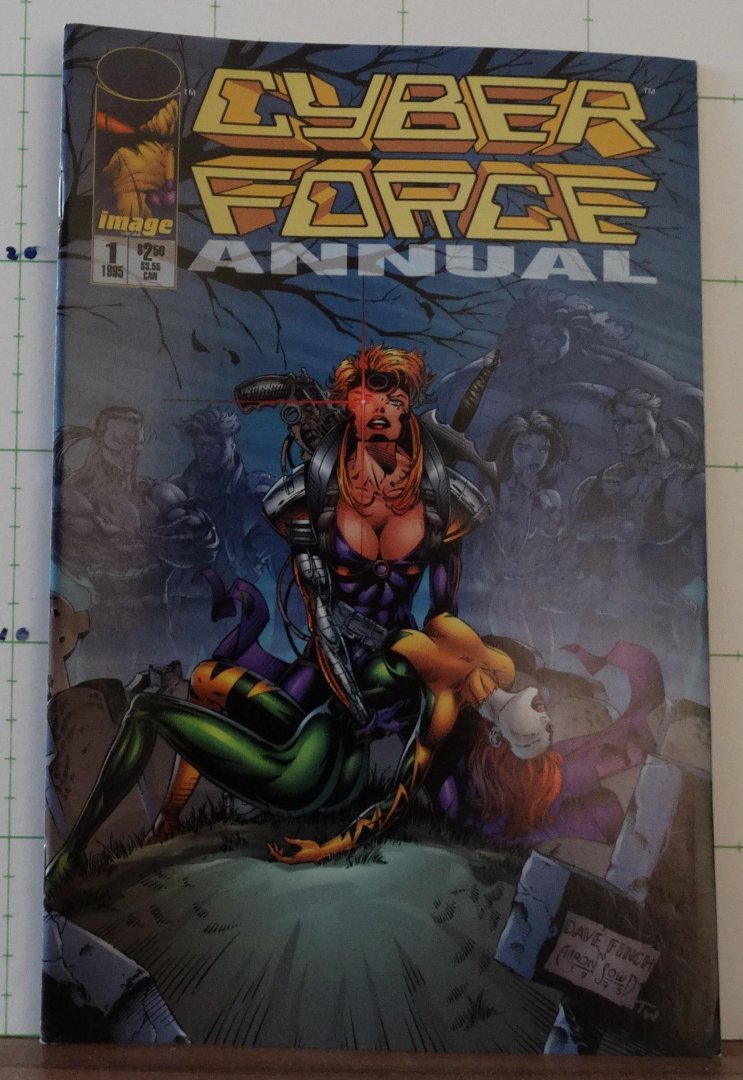 Finch, David - Silvestri, Marc - Heisler, Mike - Sowd, Aaron - Cabrera, Nathan - Cyberforce annual - 1