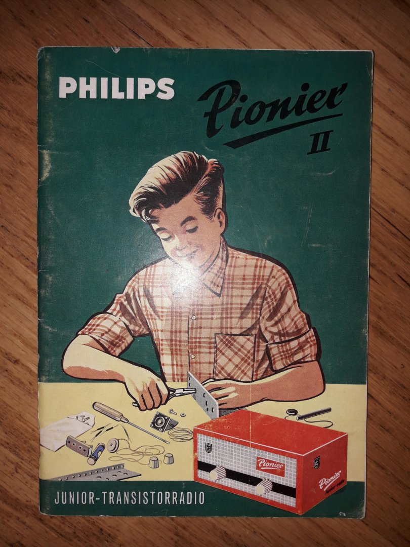 Redactie - Philips Pionier II - Junior Transistorradio