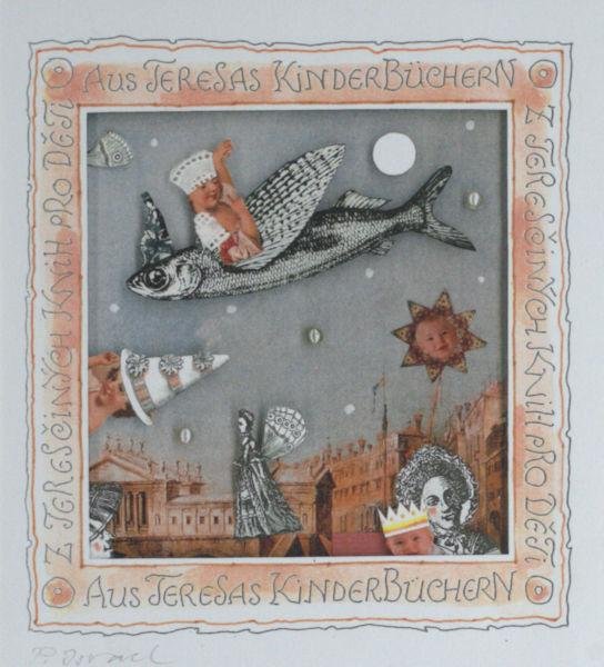Israel, Peter. - Exlibris voor Teresas Kinderbüchern.