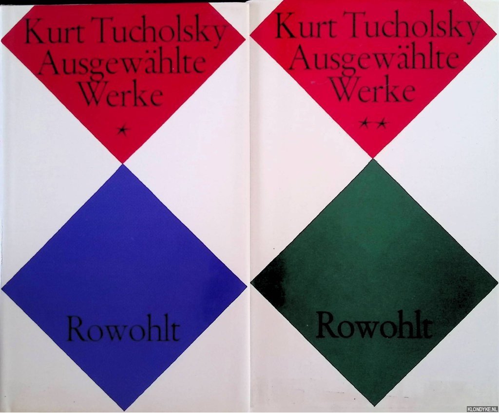 Tucholsky, Kurt - Ausgewählte Werke (2 volumes)