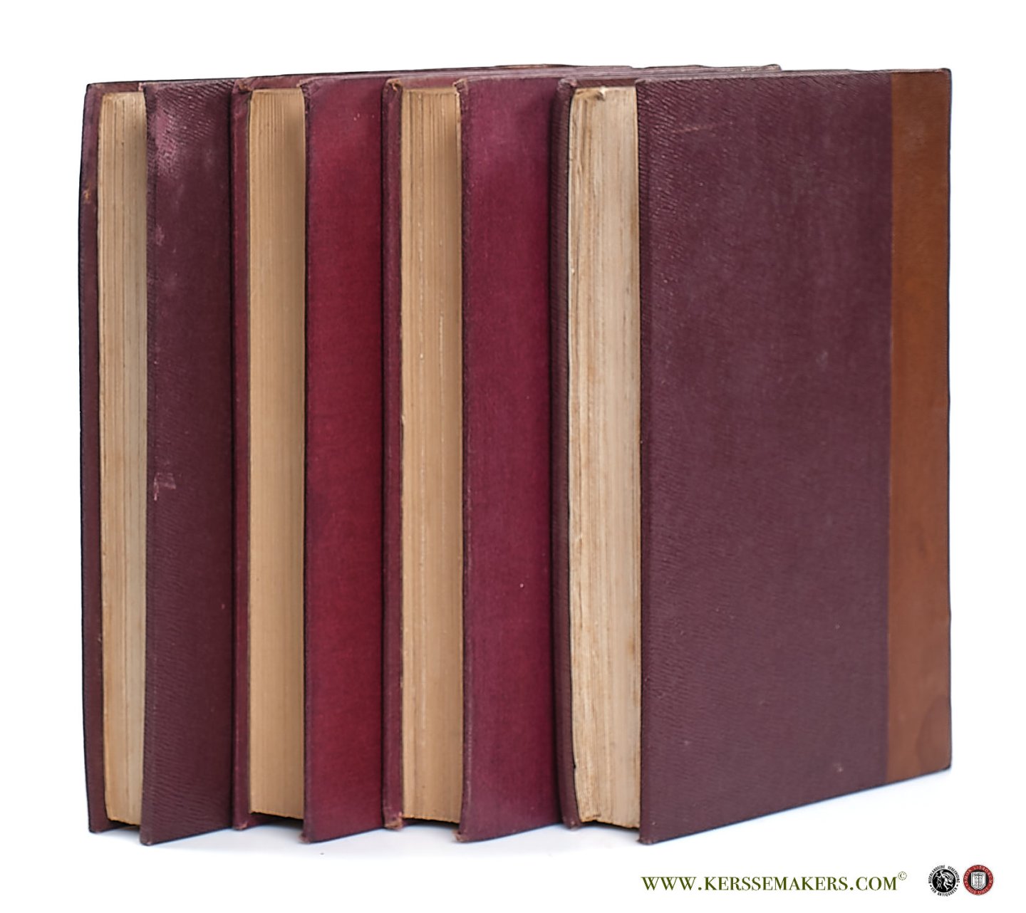 Weyer, Sylvain Van De. - Choix d'Opuscules. Philosophiques, Historiques, Politiques et Litteraires. [ 4 volumes ].