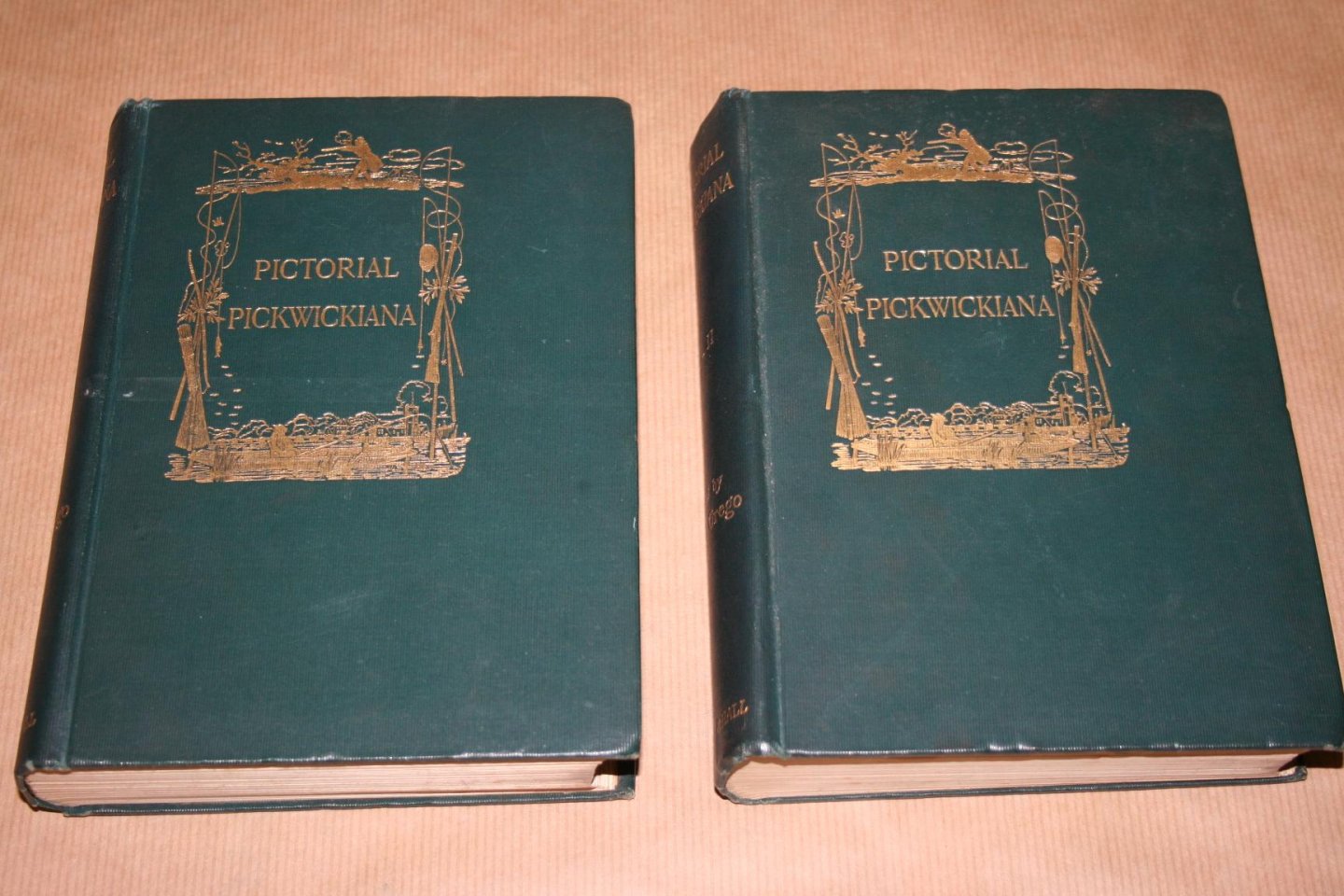 Charles Dickens / Joseph Grego - Pictorial Pickwickiana -- Charles Dickens and his illustrators - Volume I & II