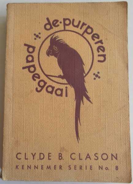 Clason Clyde B - De purperen papagaai Kennermer serie No. 8