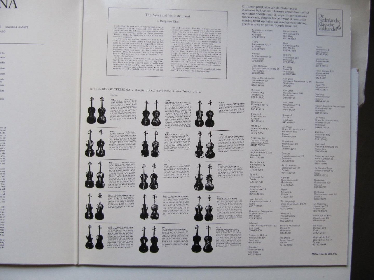 Ruggiero Ricci - The Glory of Cremona