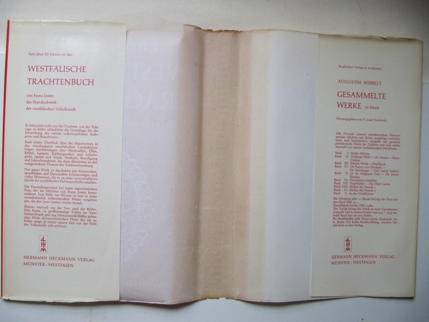 Franz Jostes - Westfälisches Trachtenbuch [Volksleben und -Kultur in Westfalen]