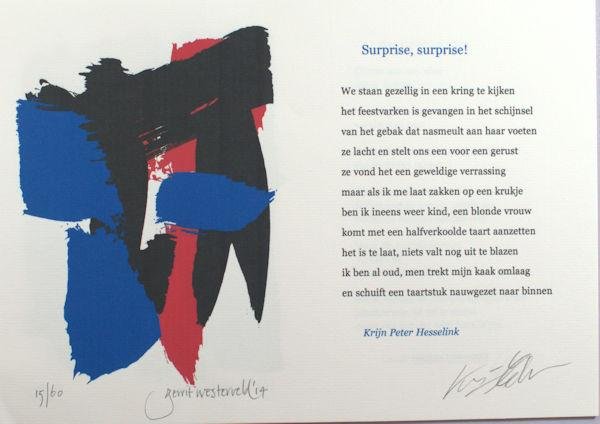 Hesselink, Krijn Peter. - Surprise, surprise!