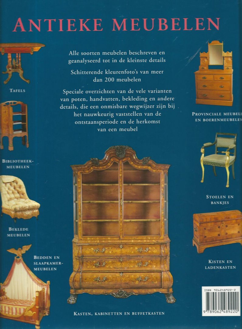 Forrest, Tim - Antieke meubelen : een geïllustreerde handleiding voor het herkennen van stijlperiode, detail en ontwerp