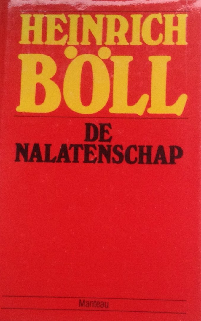 Böll, Heinrich - De nalatenschap