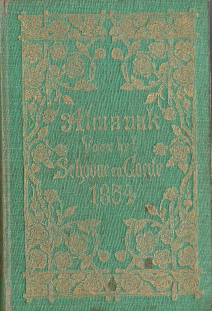  - Almanak voor het schoone en goede voor 1854
