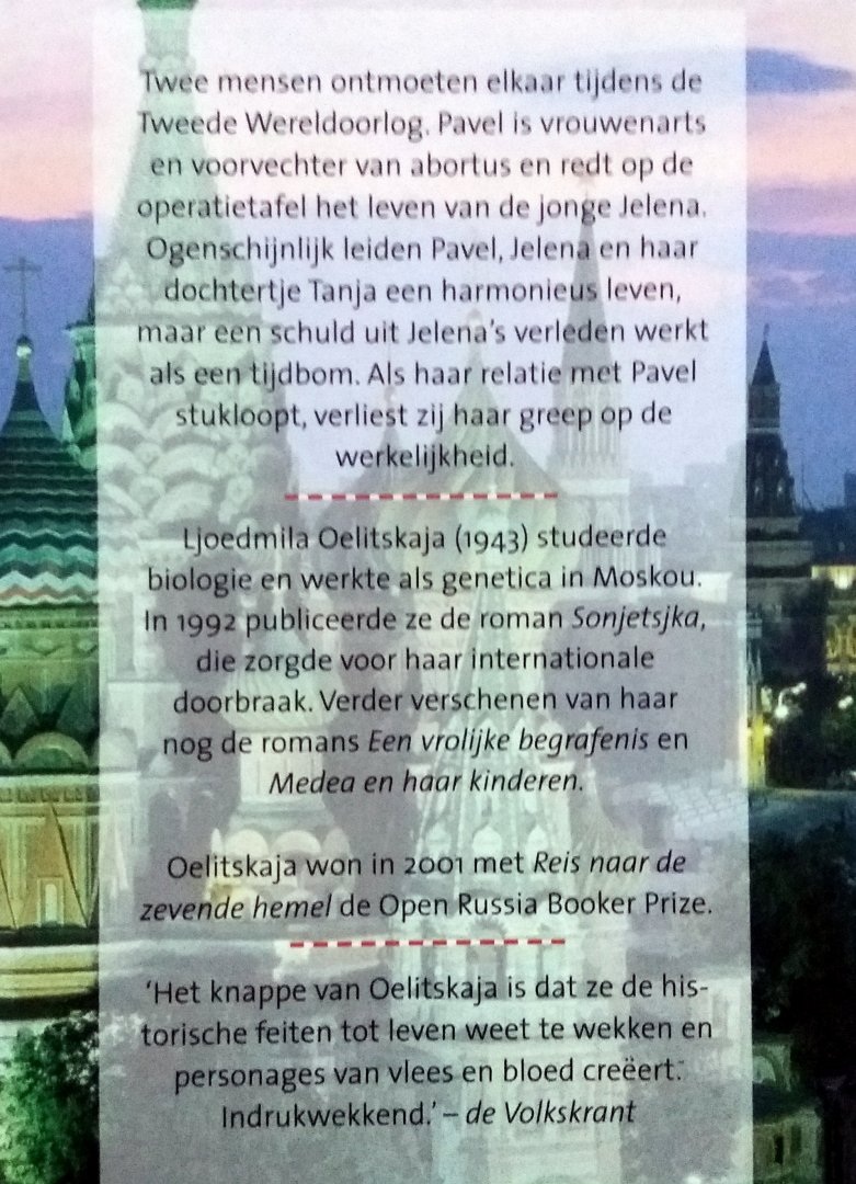 Oelitskaja, Ljoedmila - Reis naar de zevende hemel