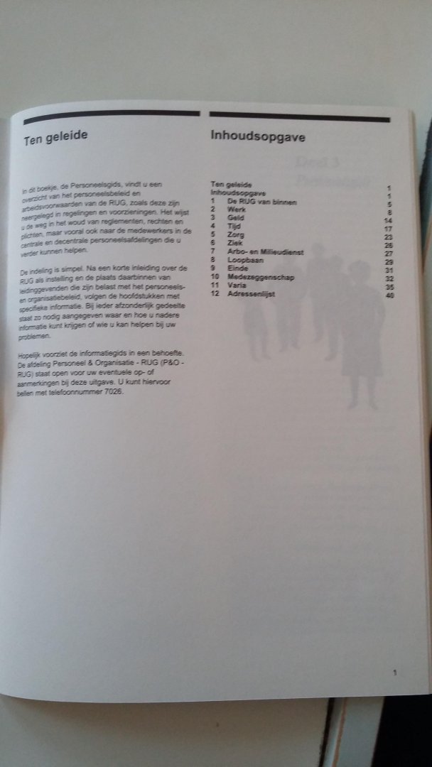 RuG - Informatiegids 2003-2004 Deel 3: Personeelsgids