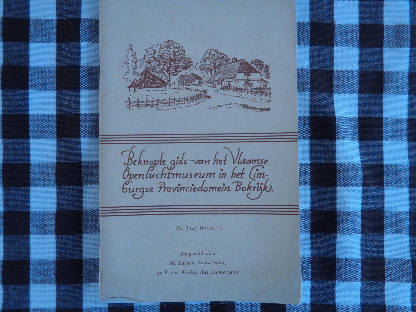 dr jozef weyns - beknopte gids van het vlaamse openluchtmuseum in het limburgse provinciedomein bokrijk