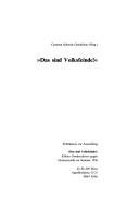 Muller, J. u.a. - 'Das sind Volksfeinde!': Publikation zur Ausstellung 'Das sind Volksfeinde!' Kölner 'Sonderaktion' gegen Homosexuelle im Sommer 1938