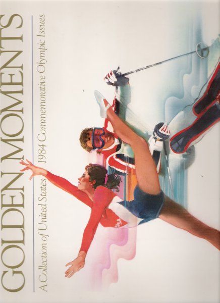 voorwoord door michener, james - golden moments a collection of united states 1984 commemorative olympic issues