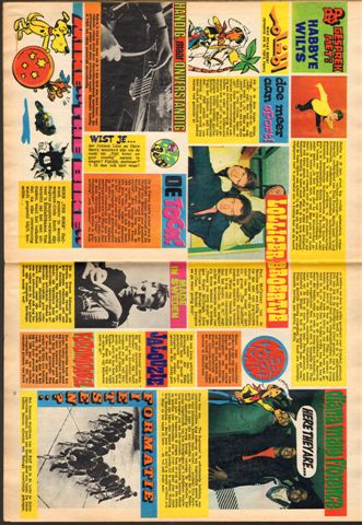 Diverse  tekenaars - PEP 1968 nr. 16, stripweekblad, 20 april 1968 met o.a. DIVERSE STRIPS (ROODBAARD/BLUEBERRY/ASTERIX/RIK RINGERS/MICHEL VAILLANT/TOENGA/LUCKY LUKE)/ SPARTA (POSTER 2 p. + ARTIKEL 1 p.)/KLEINE FOTO'S EN ARTIKELS VAN SUPREMES/THE SCAFFOLD