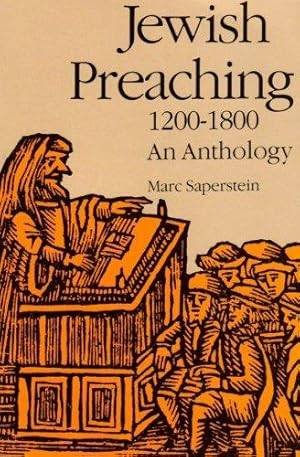Saperstein, Marc - Jewish Preaching, 1200-1800. An Anthology