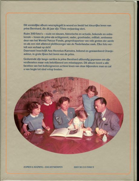 Lammers, Fred J .. en  foto's van Rien Poortvliet - In gesprek met prins Bernhard. Prins Bernhard 75 jaar