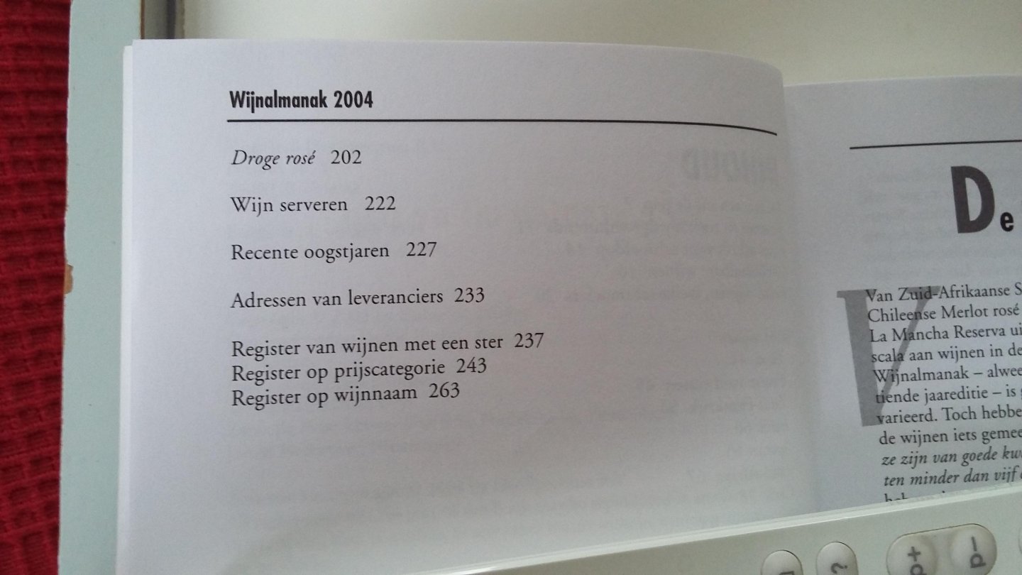 Duijker, Hubrecht - Wijnalmanak / 2004 / de 500 beste wijnen onder 5 euro