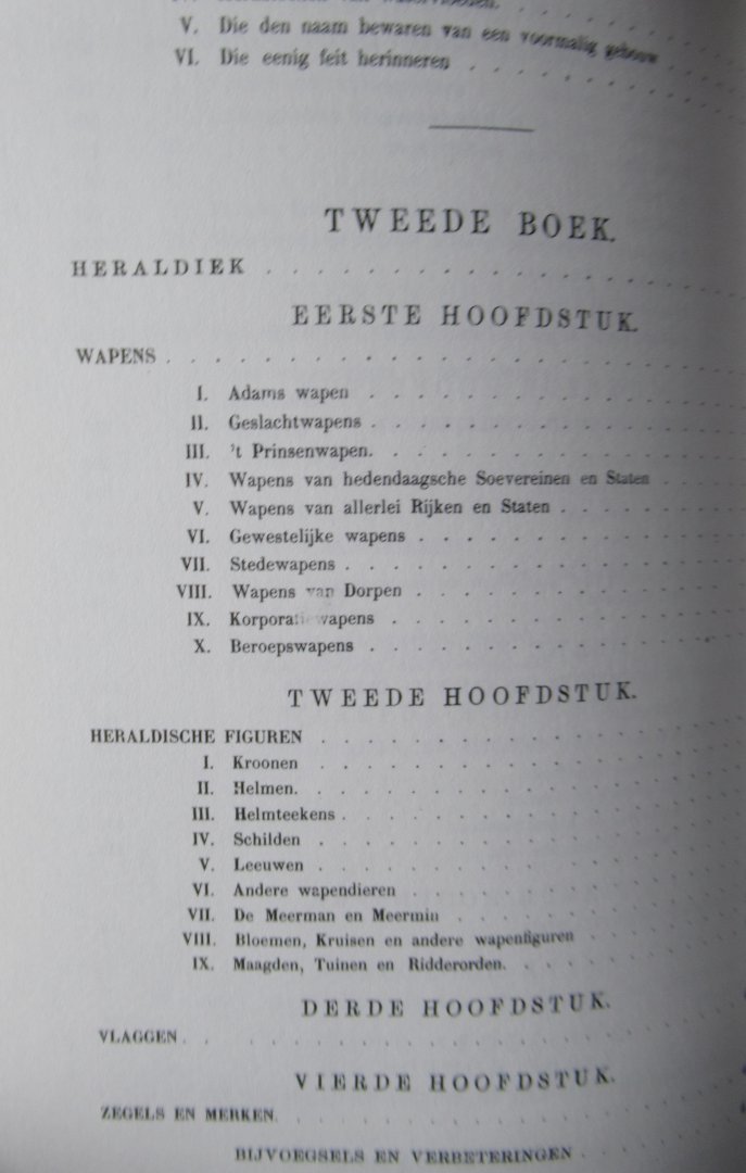 Lennep, Mr. J. van - Gouw, ter J. - De Uithangteekens, 2 delen