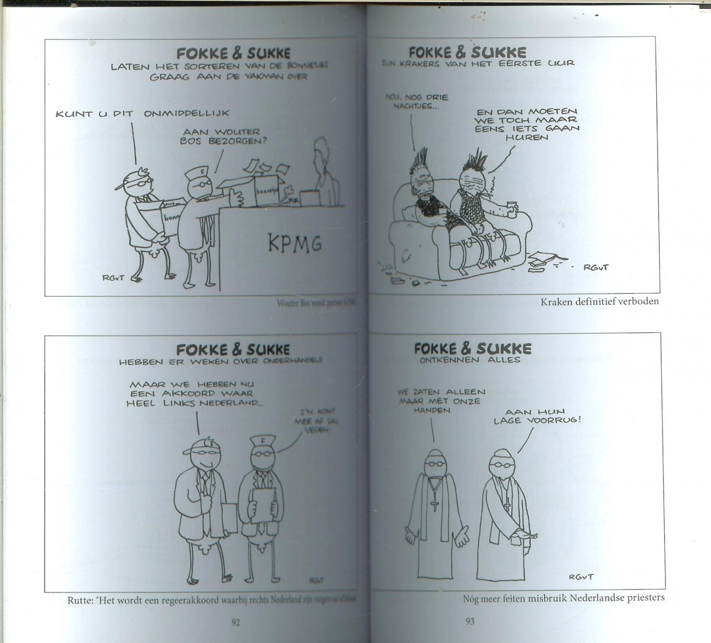 Reid, John Stuart, Geleijnse, Bastiaan, Tol, J. v - Fokke & Sukke Het afzien van 2010