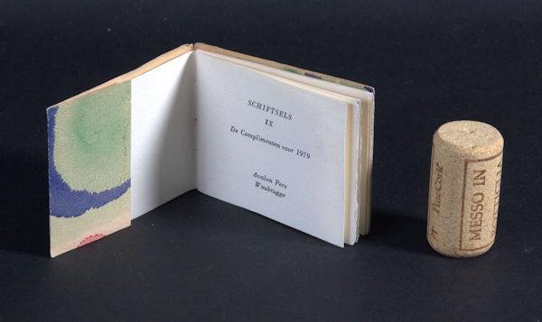 Schagen, J.C. van. - Schiftsels IX. De Complimenten voor 1979