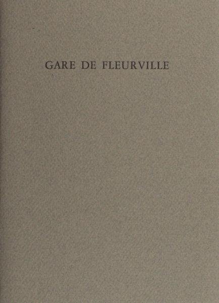 Ramele, Ferrie van (tekst), Thijs van Hooijdonk (beeld). - Gare de Fleurville.